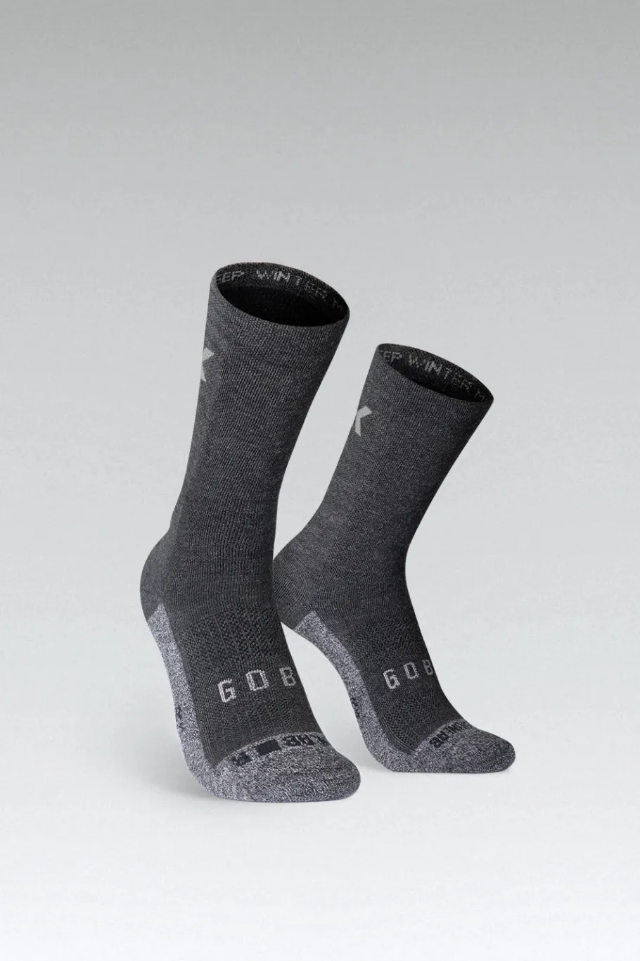 Chaussettes | Chaussettes<GOBIK CHAUSSETTES DEEP WINTER MERINO UNISEX IRON