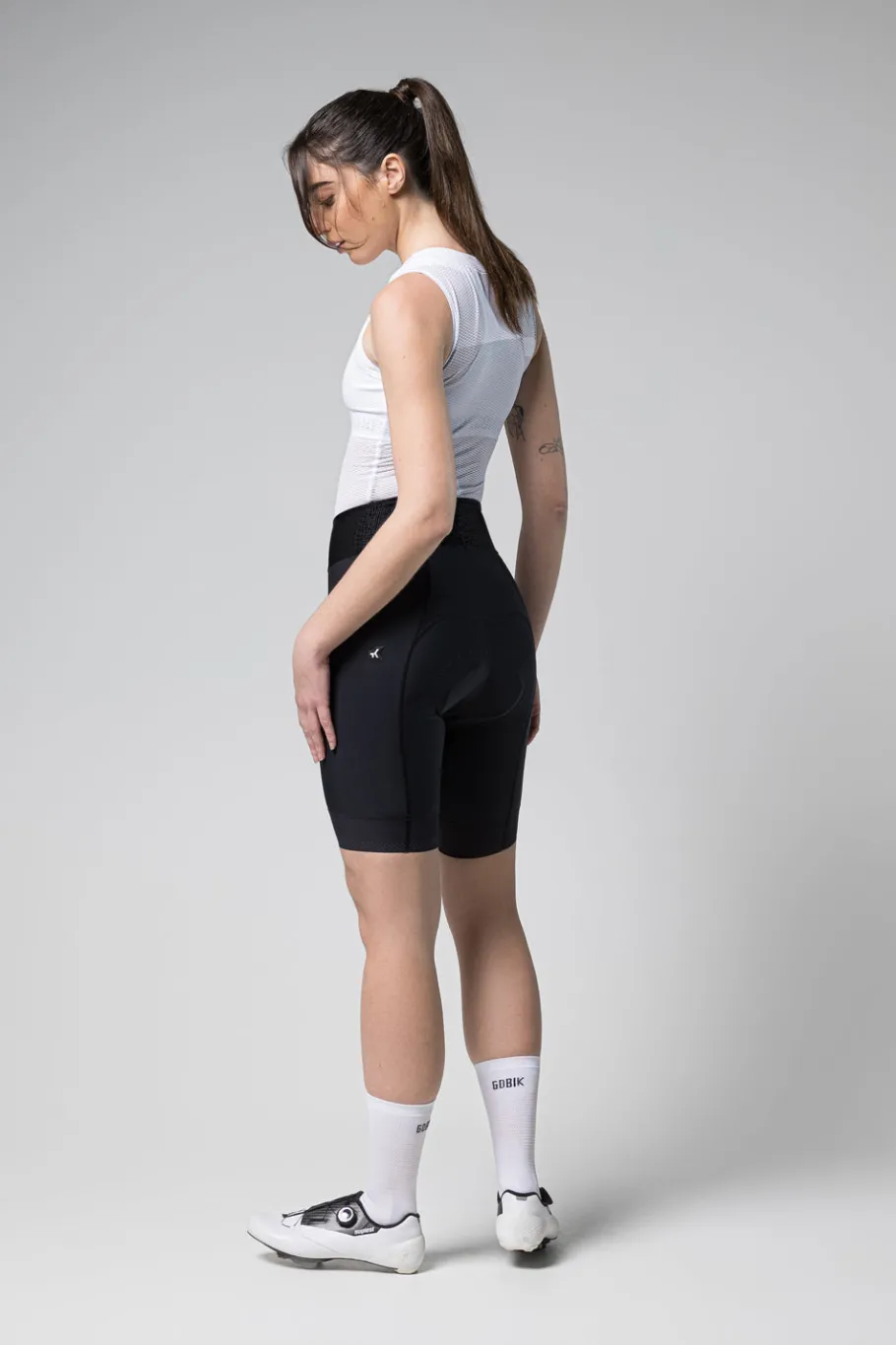 Indoor | Vtt<GOBIK CUISSARD LIMITED 6.0 SANS BRETELLES FEMME BLACK - K6