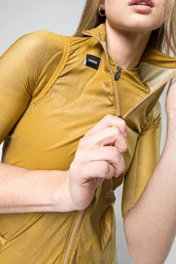 Gilets<GOBIK GILET PLUS 2.0 FEMME Ginger