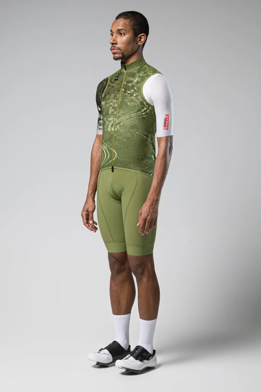 Gilets<GOBIK GILET PLUS 2.0 HOMME OLIVE GREEN OliveGreen