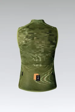 Gilets<GOBIK GILET PLUS 2.0 HOMME OLIVE GREEN OliveGreen