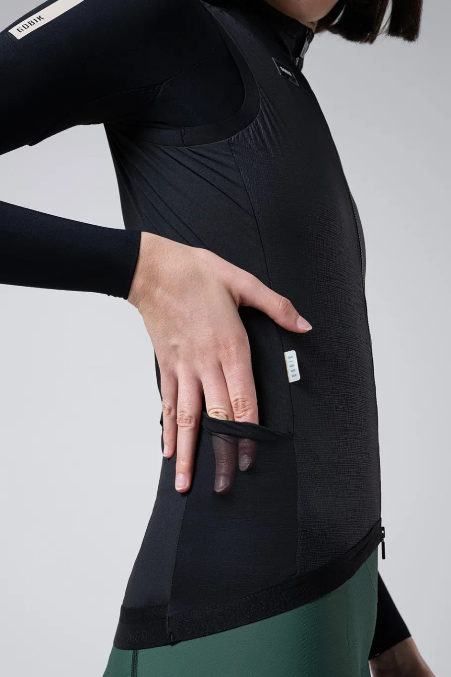 Route | Gilets<GOBIK GILET VECTOR 2.0 FEMME Crow