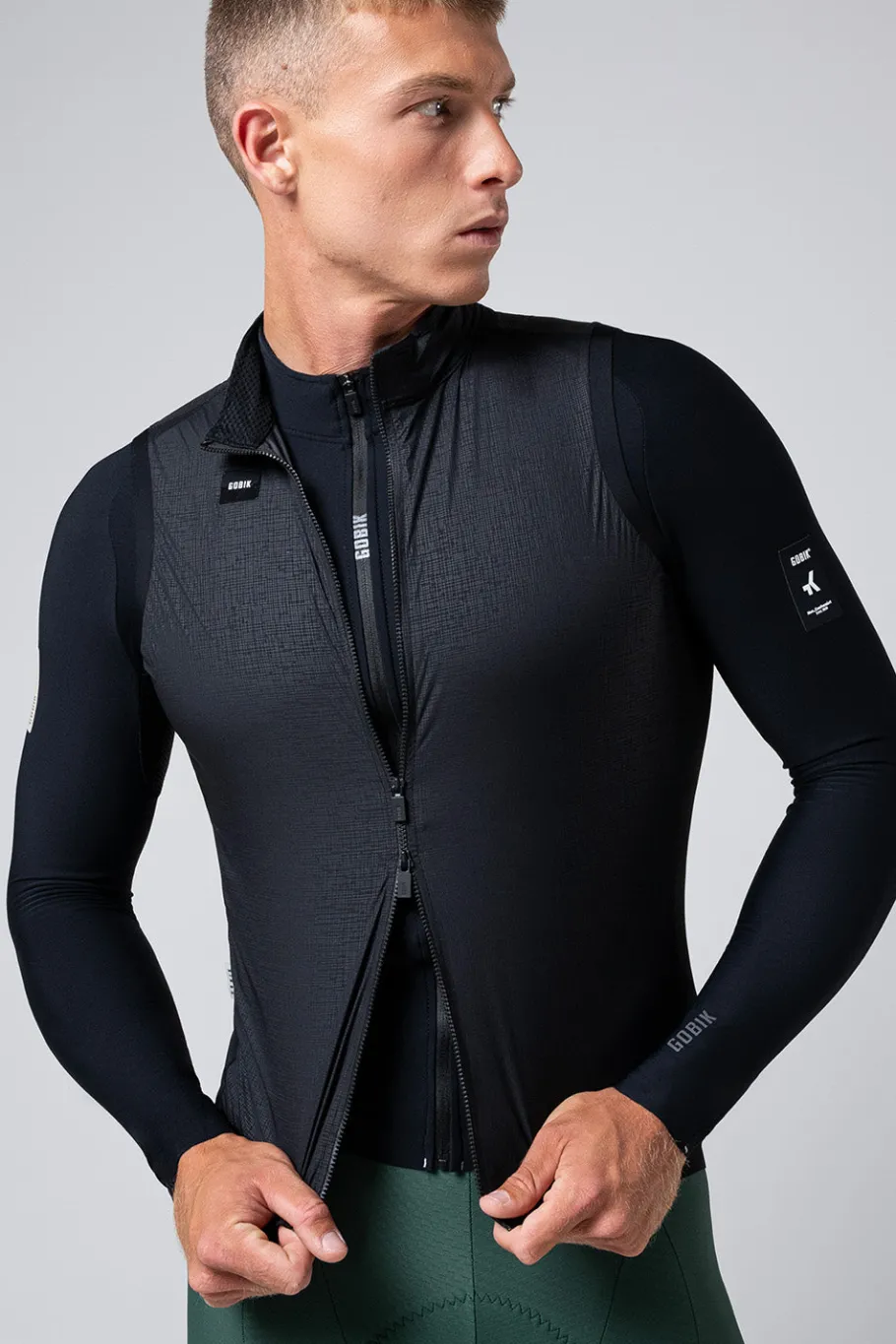 Route | Gilets<GOBIK GILET VECTOR 2.0 HOMME Crow