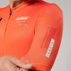 Maillots<GOBIK MAILLOT À MANCHES COURTES STARK HOMME TANGERINE