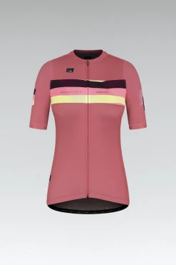 Maillots<GOBIK MAILLOT À MANCHES COURTES STARK FEMME RAPTURE ROSE