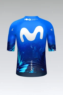 Maillots<GOBIK MAILLOT À MANCHES COURTES INFINITY HOMME MOVISTAR TEAM 24