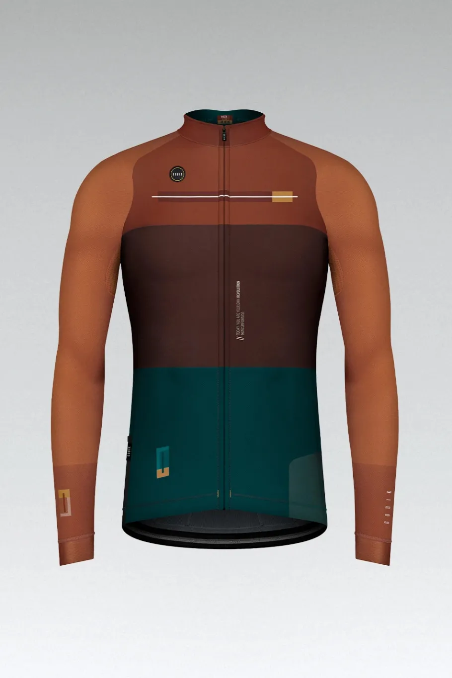 Maillots Longs<GOBIK MAILLOT À MANCHES LONGUES PACER UNISEX WALNUT
