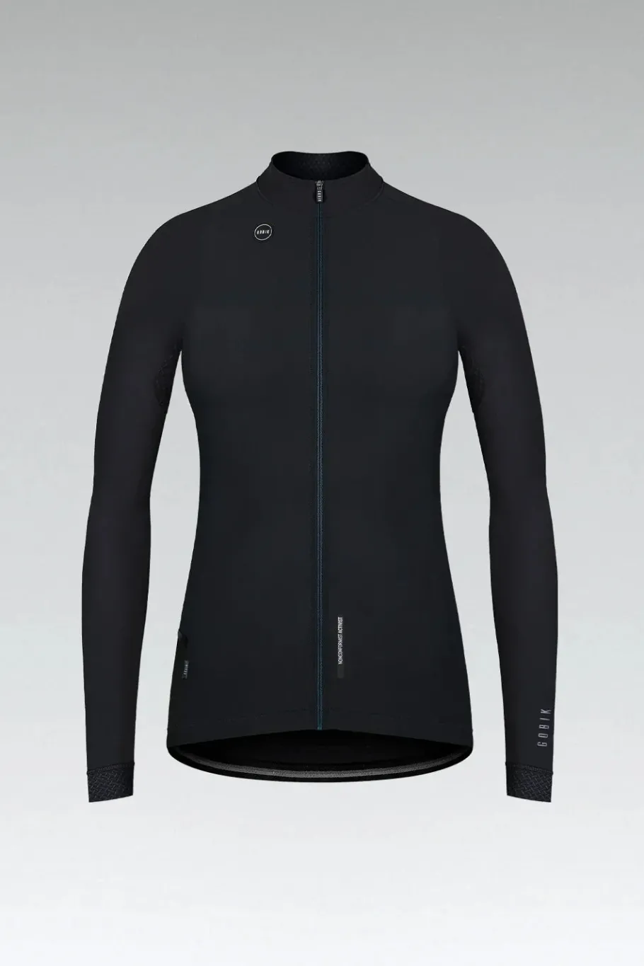 Maillots Longs<GOBIK MAILLOT À MANCHES LONGUES PACER SOLID FEMME JET BLACK