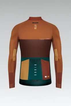 Maillots Longs<GOBIK MAILLOT À MANCHES LONGUES PACER UNISEX WALNUT