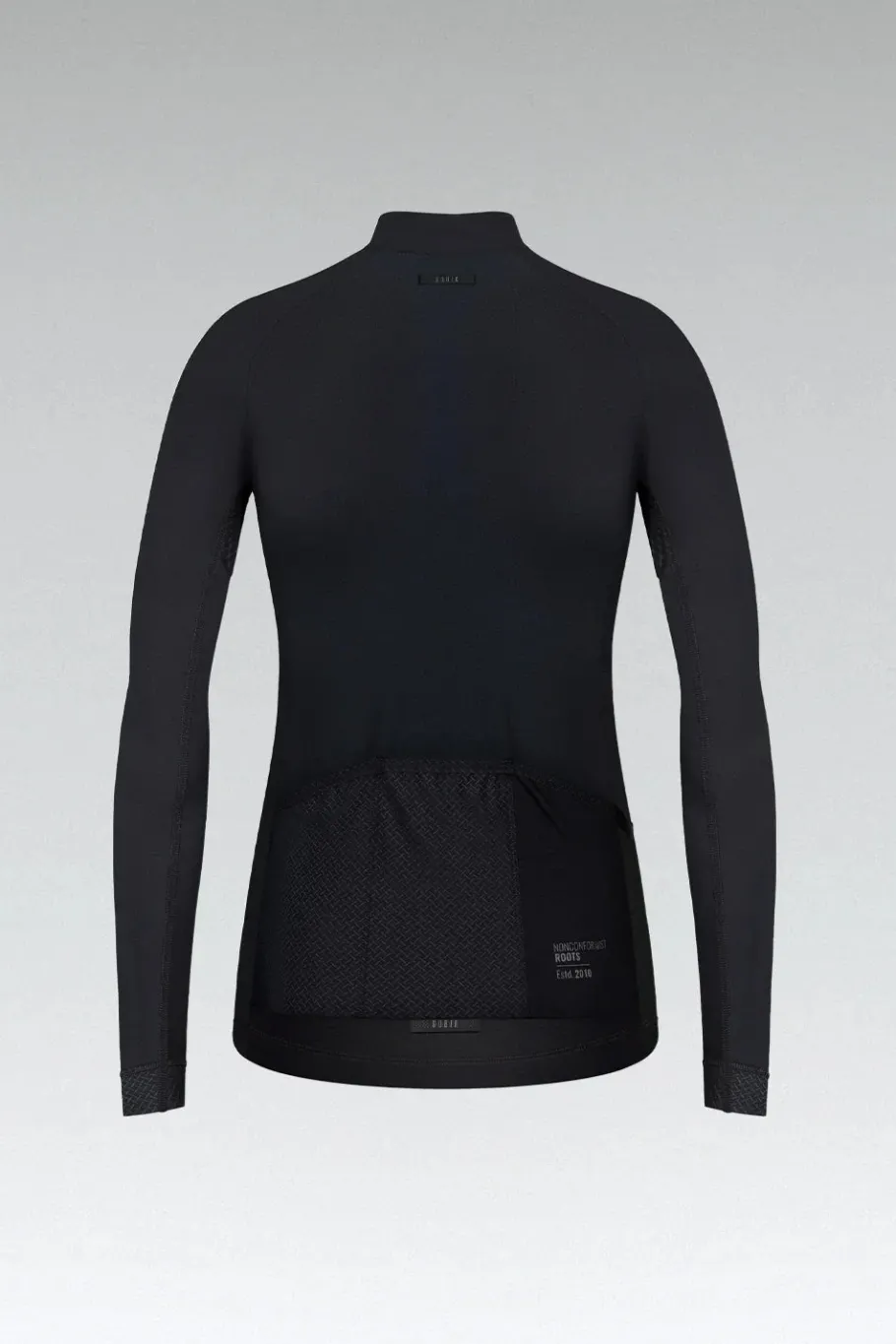 Maillots Longs<GOBIK MAILLOT À MANCHES LONGUES PACER SOLID FEMME JET BLACK
