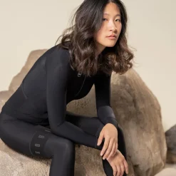 Maillots Longs<GOBIK MAILLOT À MANCHES LONGUES PACER SOLID FEMME JET BLACK