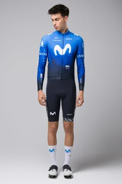 Maillots Longs<GOBIK MAILLOT À MANCHES LONGUES HYDER HOMME MOVISTAR TEAM 24
