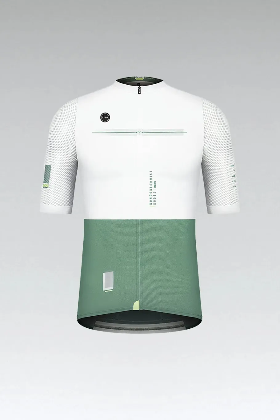Maillots<GOBIK Maillot MANCHES COURTES ATTITUDE Unisex GREENLAND