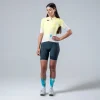 Maillots<GOBIK Maillot MANCHES COURTES ATTITUDE 2.0 FEMME CITRINE
