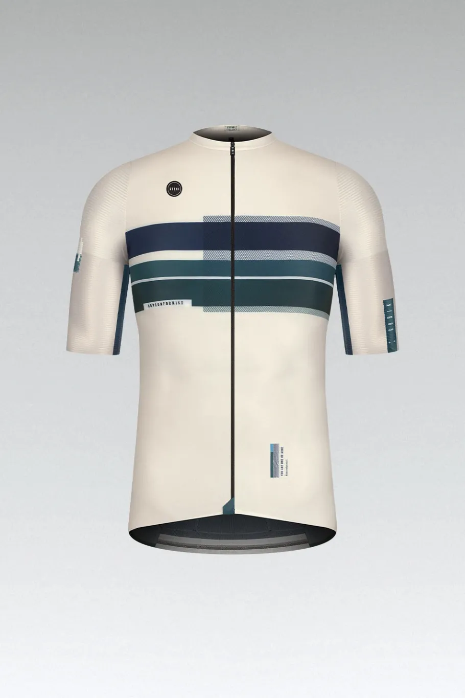 Maillots<GOBIK Maillot MANCHES COURTES ATTITUDE 2.0 Unisex PEPPER STREAK