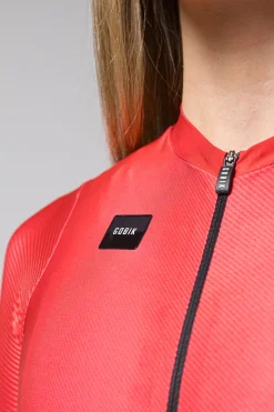 Gravel | Route<GOBIK MAILLOT MANCHES COURTES ATTITUDE 2.0 FEMME Barberry