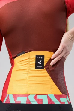Gravel | Route<GOBIK MAILLOT MANCHES COURTES ATTITUDE 2.0 FEMME Barberry