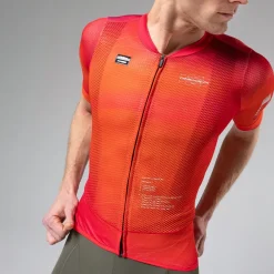 Maillots<GOBIK Maillot MANCHES COURTES CARRERA 2.0 Unisex GRENADINE