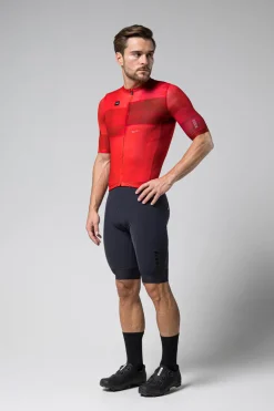 Vtt | Gravel<GOBIK MAILLOT MANCHES COURTES STARK HOMME Cherry
