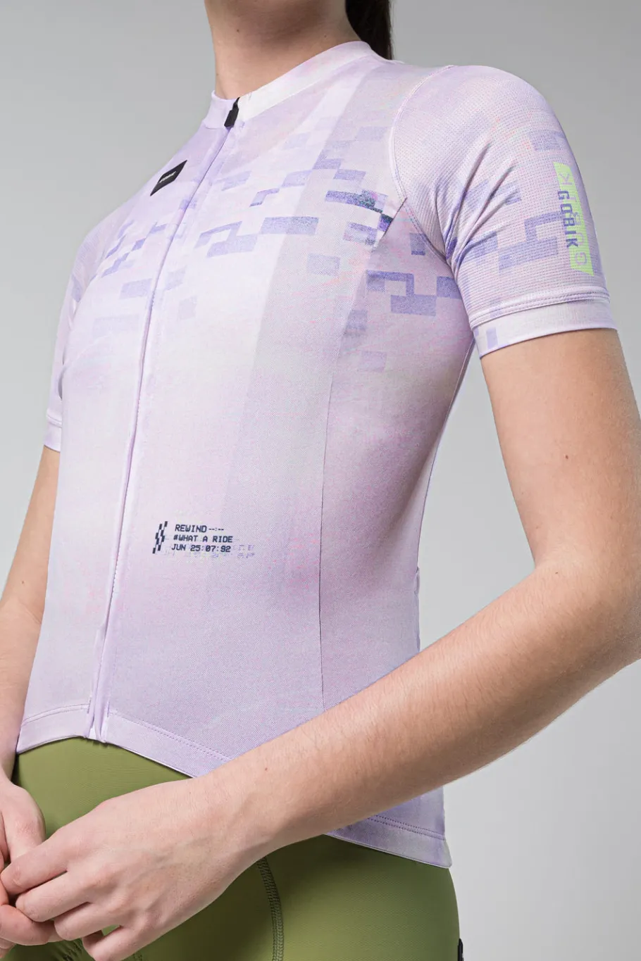 Maillots<GOBIK MAILLOT MANCHES COURTES STARK FEMME Lilac
