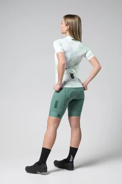 Maillots<GOBIK MAILLOT MANCHES COURTES STARK FEMME Wasabi