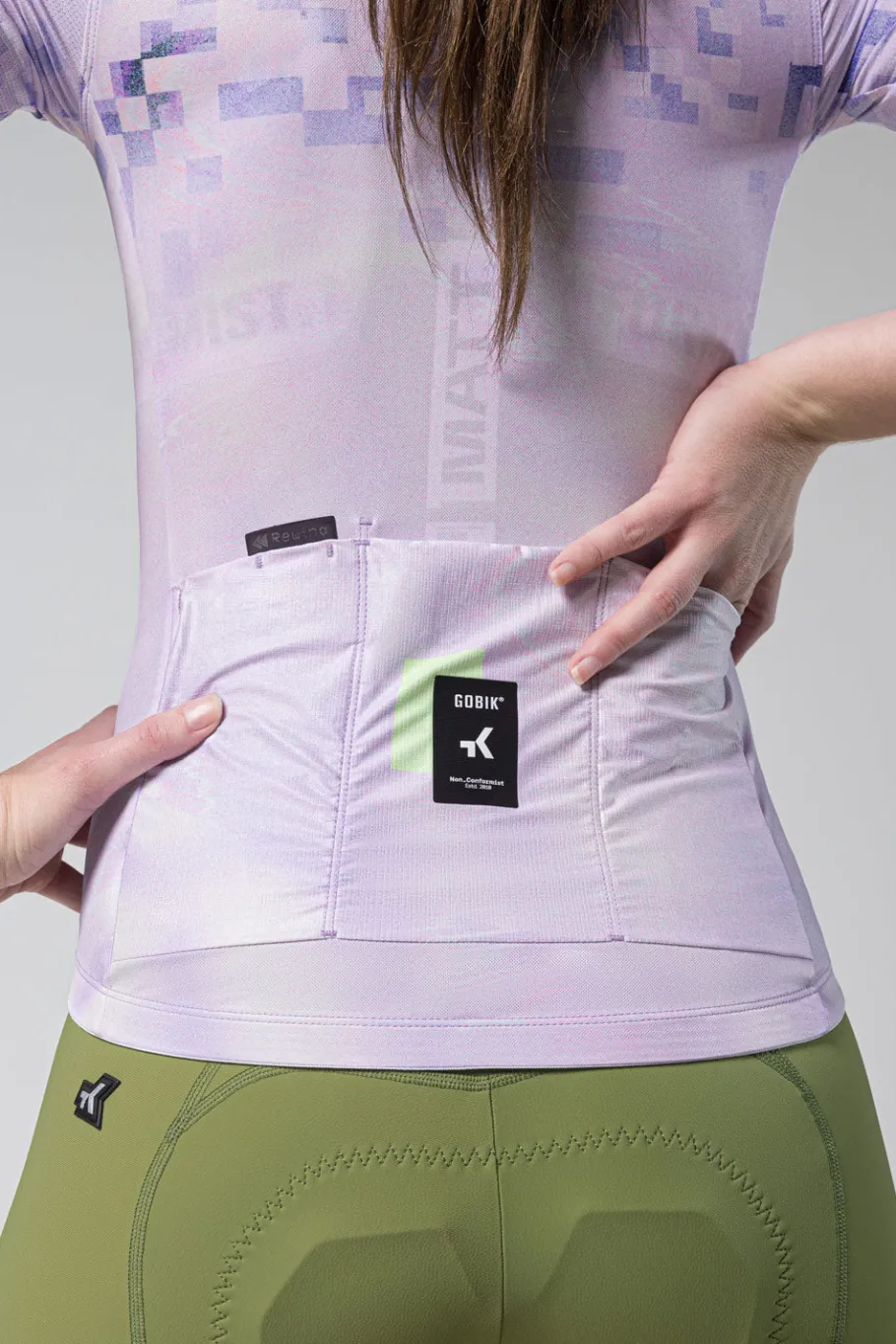 Maillots<GOBIK MAILLOT MANCHES COURTES STARK FEMME Lilac