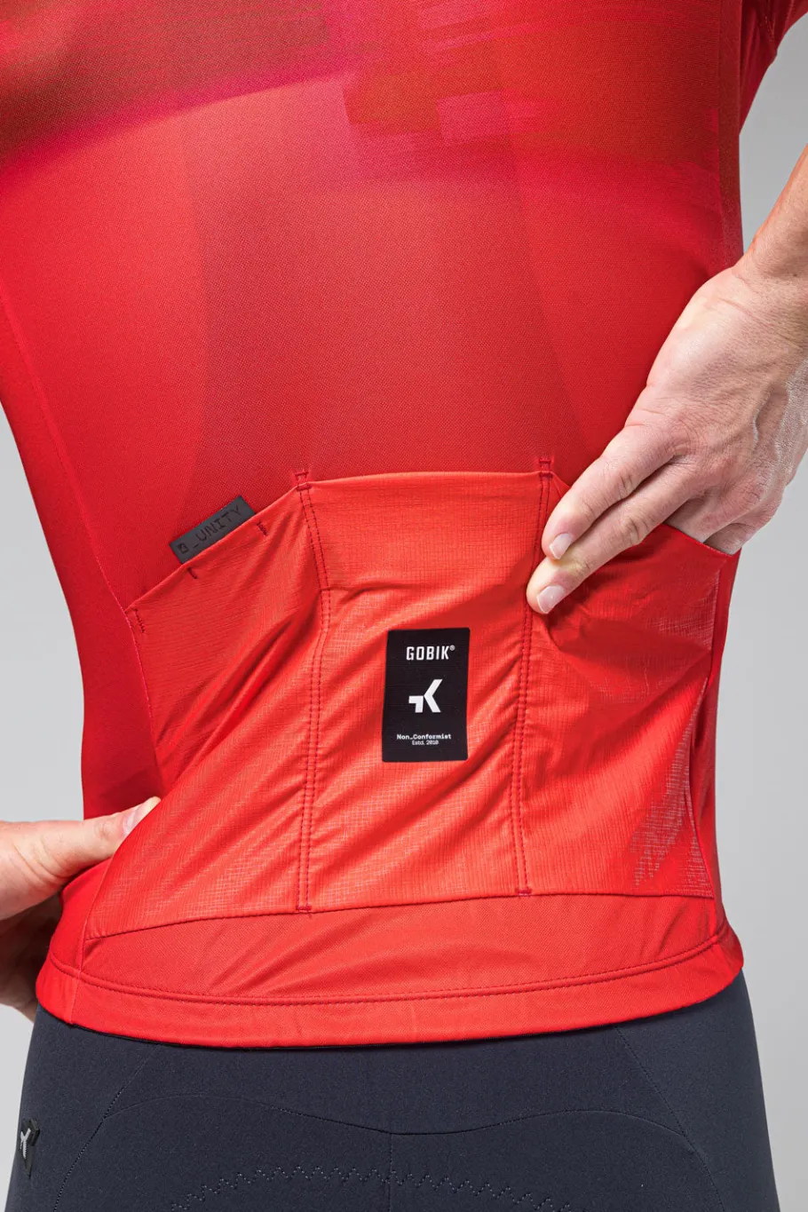 Vtt | Gravel<GOBIK MAILLOT MANCHES COURTES STARK HOMME Cherry
