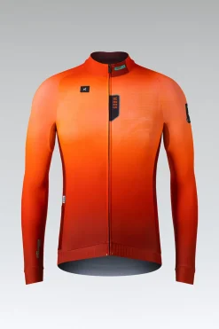 Vtt | Gravel<GOBIK MAILLOT MANCHES LONGUES HYDER HOMME Tangelo