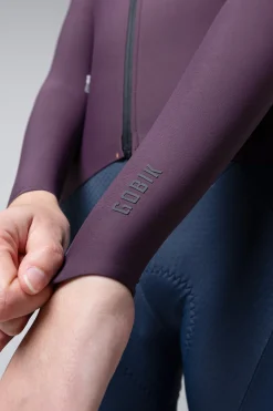 Vtt | Gravel<GOBIK MAILLOT MANCHES LONGUES PACER SOLID 2.0 FEMME Nightshade