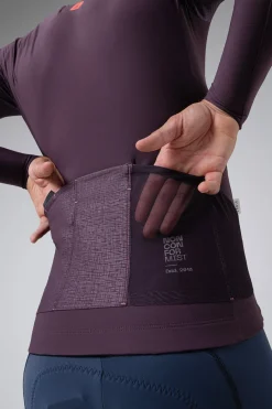 Vtt | Gravel<GOBIK MAILLOT MANCHES LONGUES PACER SOLID 2.0 HOMME Nightshade