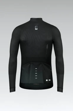 Maillots Longs<GOBIK MAILLOT MANCHES LONGUES SUPERCOBBLE HOMME DARK COAL