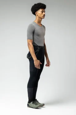 Indoor | Vtt<GOBIK SOUS MAILLOT MANCHES COURTES CELL SKIN HOMME Greyblack