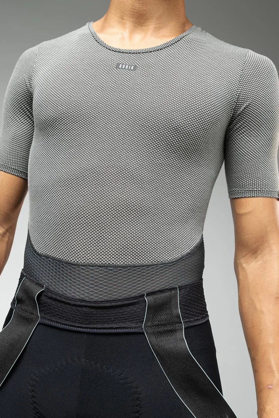 Indoor | Vtt<GOBIK SOUS MAILLOT MANCHES COURTES CELL SKIN HOMME Greyblack