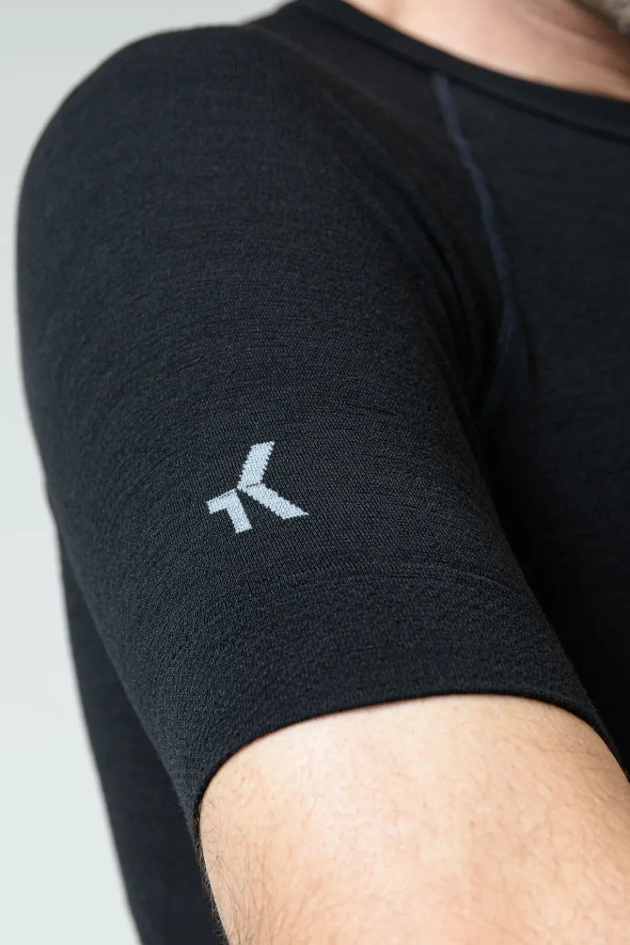 Vtt | Sous Maillots<GOBIK SOUS MAILLOT MANCHES COURTES WINTER MERINO HOMME COAL