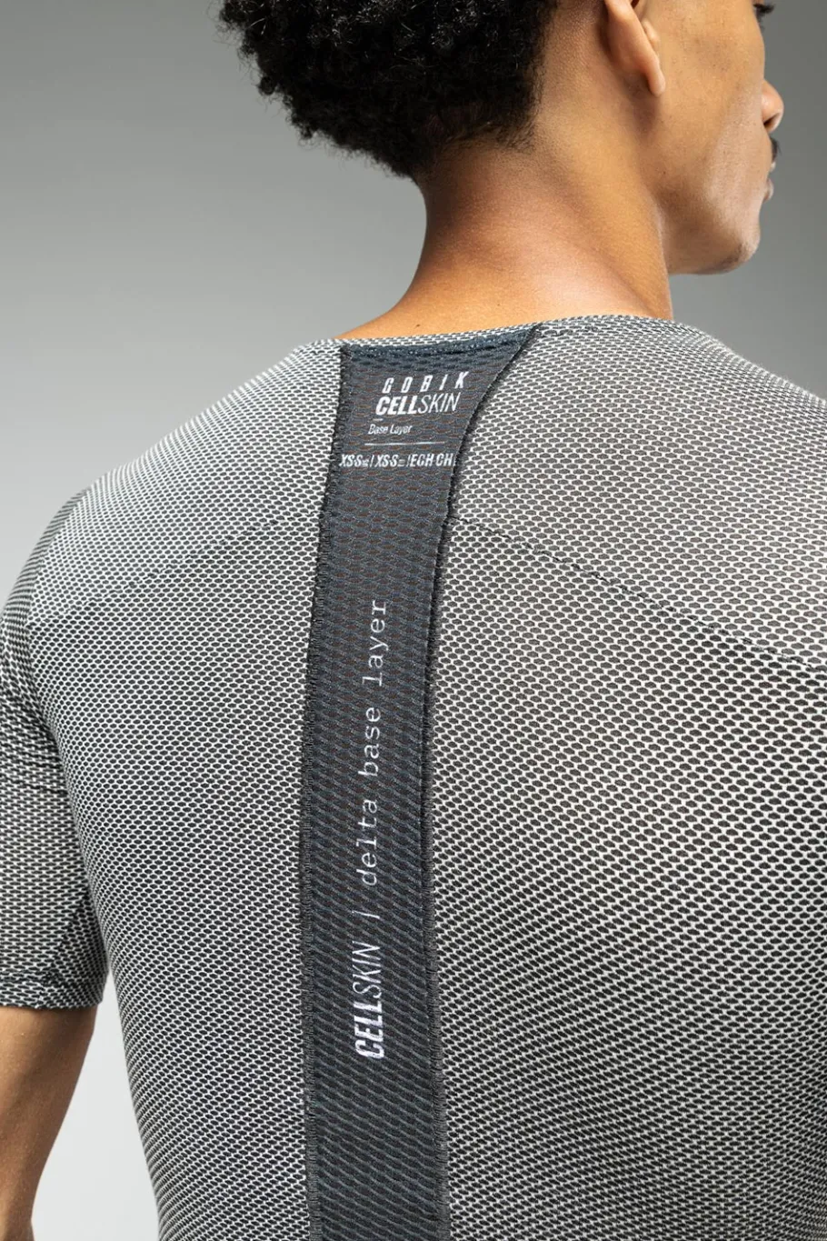 Indoor | Vtt<GOBIK SOUS MAILLOT MANCHES COURTES CELL SKIN HOMME Greyblack