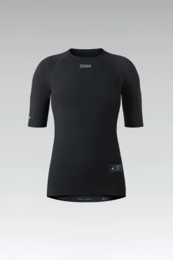 Vtt | Sous Maillots<GOBIK SOUS MAILLOT MANCHES COURTES WINTER MERINO FEMME COAL