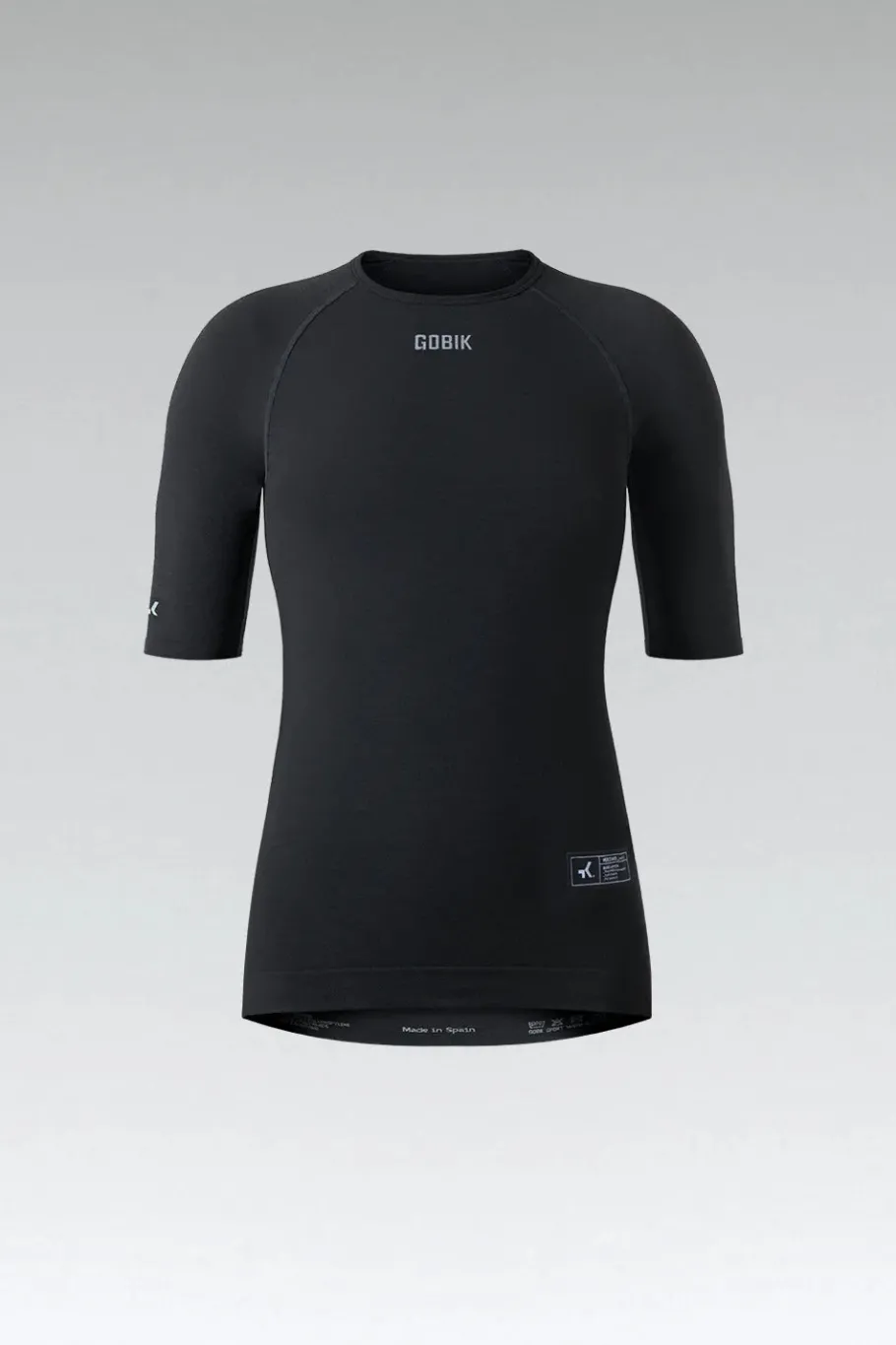 Vtt | Sous Maillots<GOBIK SOUS MAILLOT MANCHES COURTES WINTER MERINO FEMME COAL