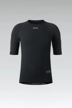 Vtt | Sous Maillots<GOBIK SOUS MAILLOT MANCHES COURTES WINTER MERINO HOMME COAL