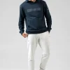 Lifestyle<GOBIK SWEAT À CAPUCHE TRAILBLAZE HOMME CROSSBAR ULTRABLUE CrossbarUltrablue