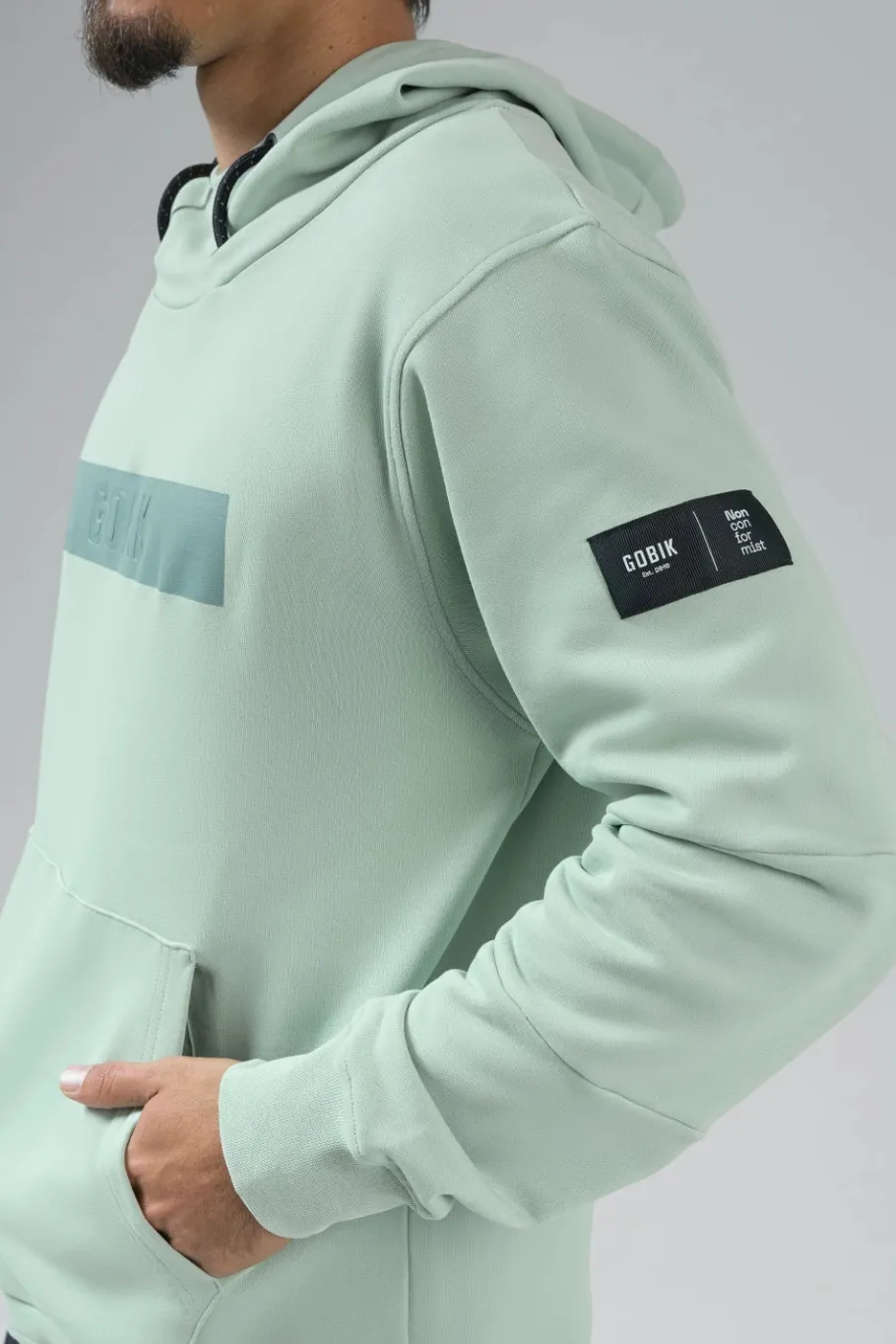 Lifestyle<GOBIK SWEAT À CAPUCHE TRAILBLAZE HOMME CROSSBAR SEACREST CrossbarSeacrest