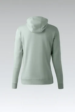 Lifestyle<GOBIK SWEAT À CAPUCHE TRAILBLAZE FEMME ICEBERG GREEN IcebergGreen