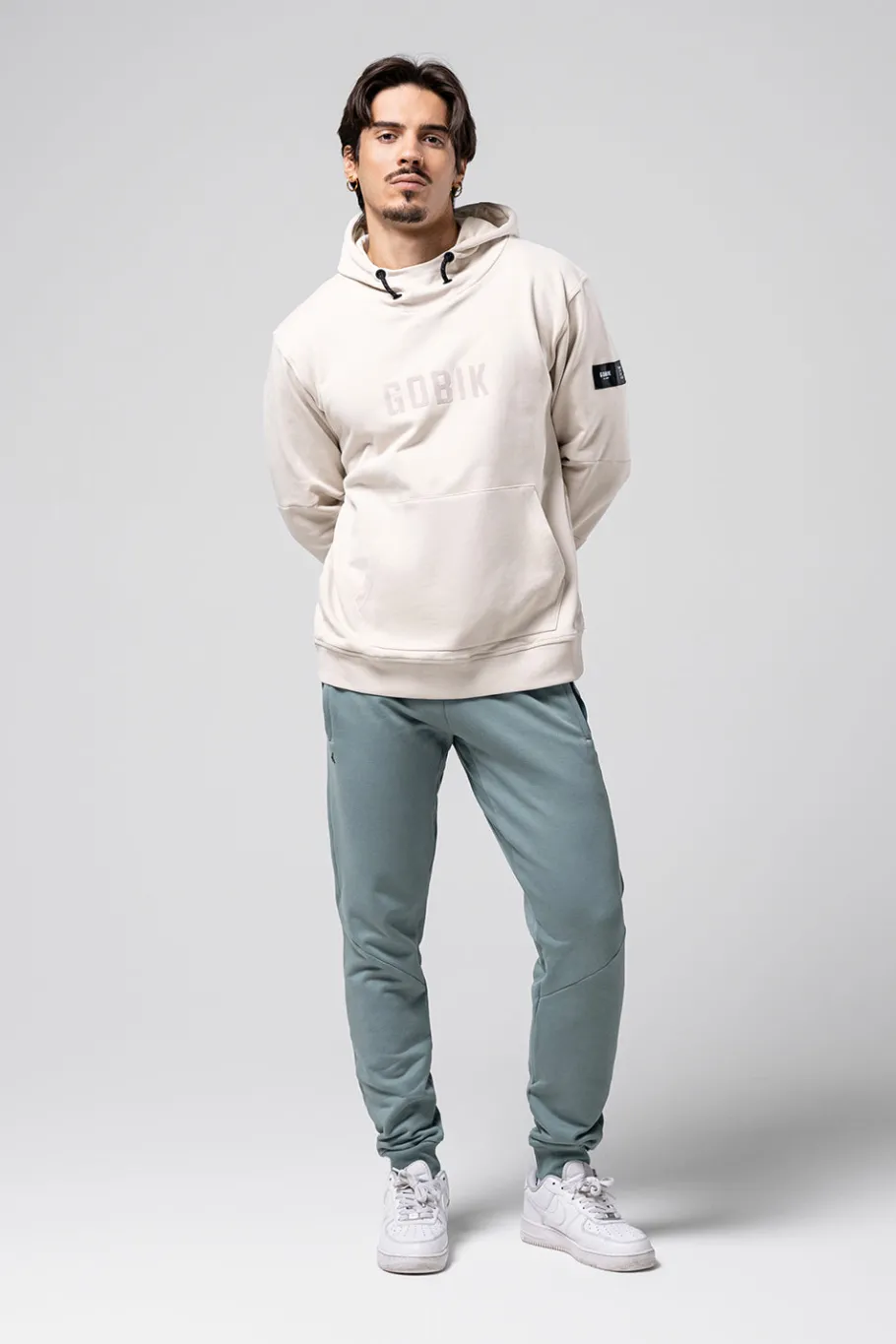 Lifestyle<GOBIK SWEAT À CAPUCHE TRAILBLAZE HOMME Angora