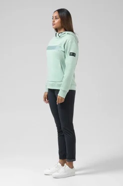 Lifestyle<GOBIK SWEAT À CAPUCHE TRAILBLAZE FEMME CROSSBAR SEACREST CrossbarSeacrest
