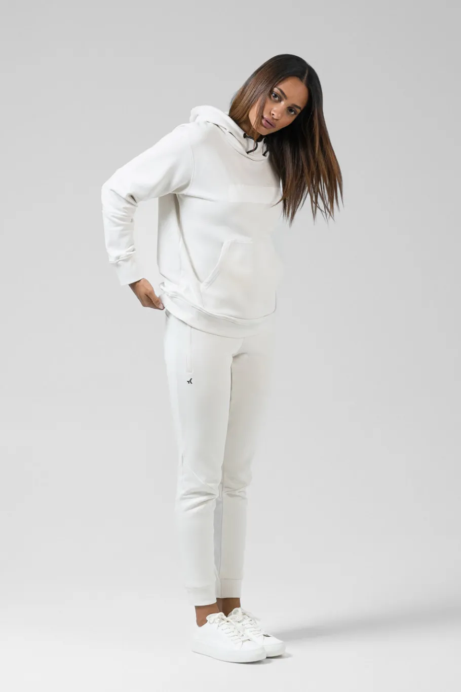 Lifestyle<GOBIK SWEAT À CAPUCHE TRAILBLAZE FEMME CROSSBAR TOFU CrossbarTofu