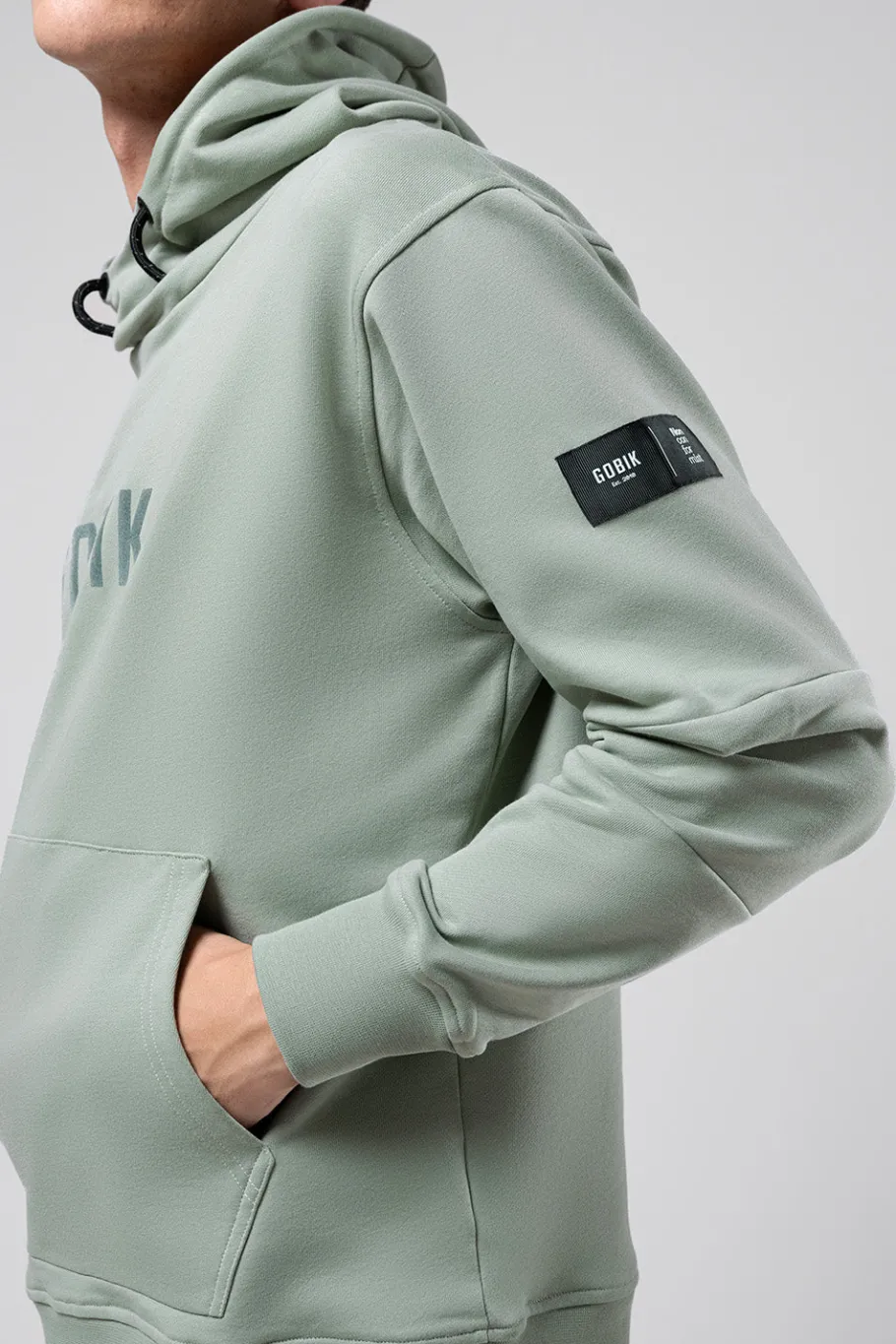Lifestyle<GOBIK SWEAT À CAPUCHE TRAILBLAZE HOMME ICEBERG GREEN IcebergGreen