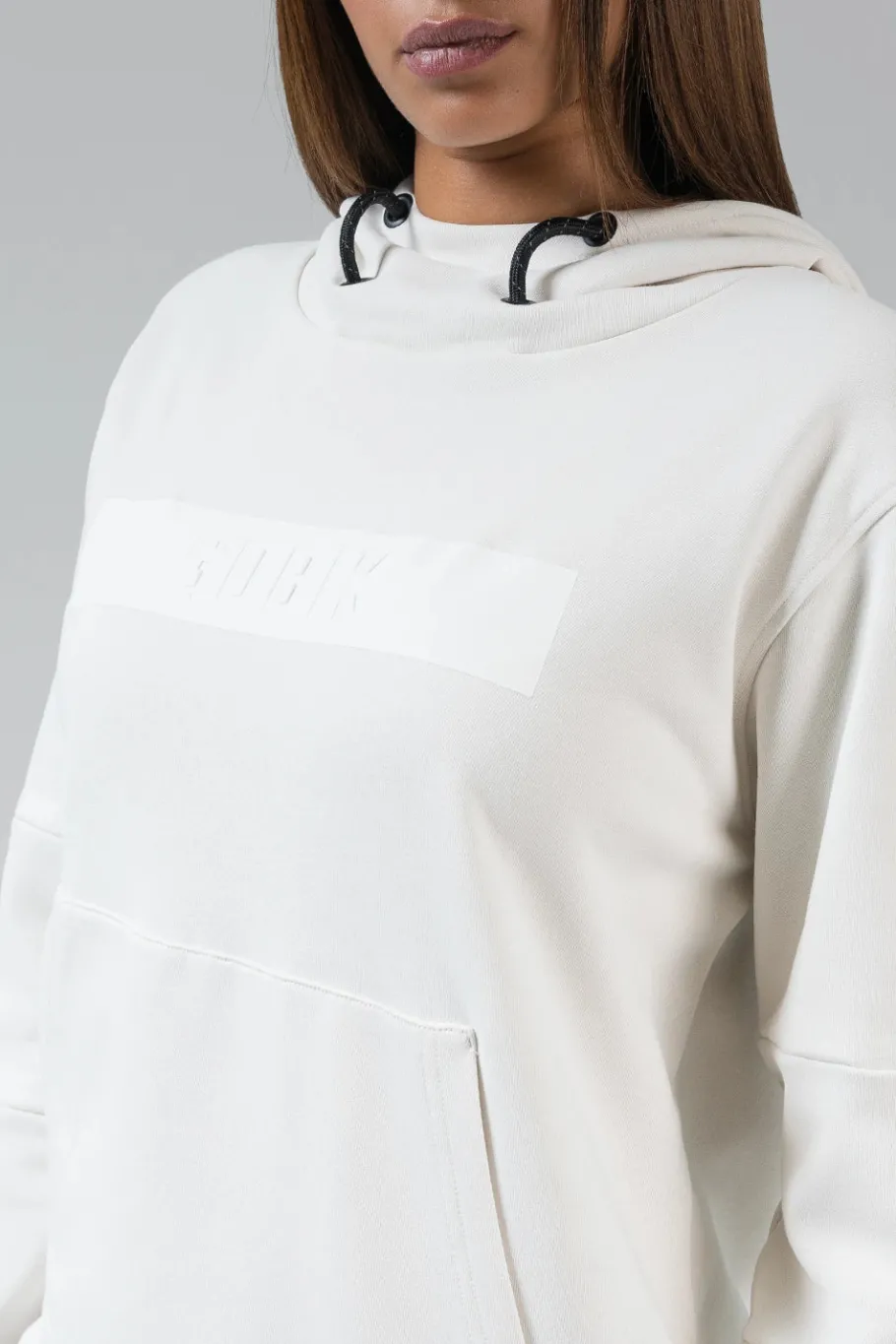 Lifestyle<GOBIK SWEAT À CAPUCHE TRAILBLAZE FEMME CROSSBAR TOFU CrossbarTofu