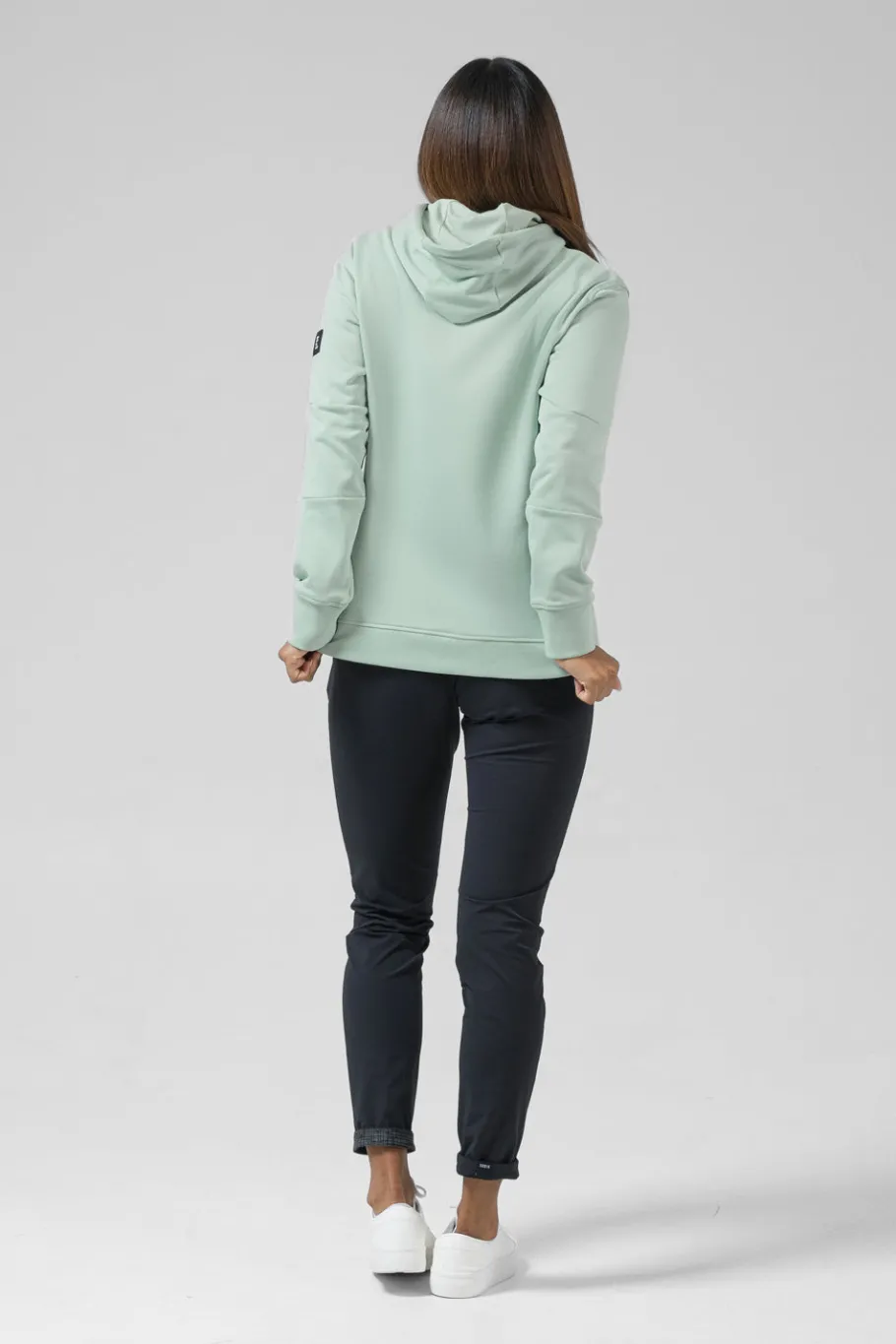 Lifestyle<GOBIK SWEAT À CAPUCHE TRAILBLAZE FEMME CROSSBAR SEACREST CrossbarSeacrest