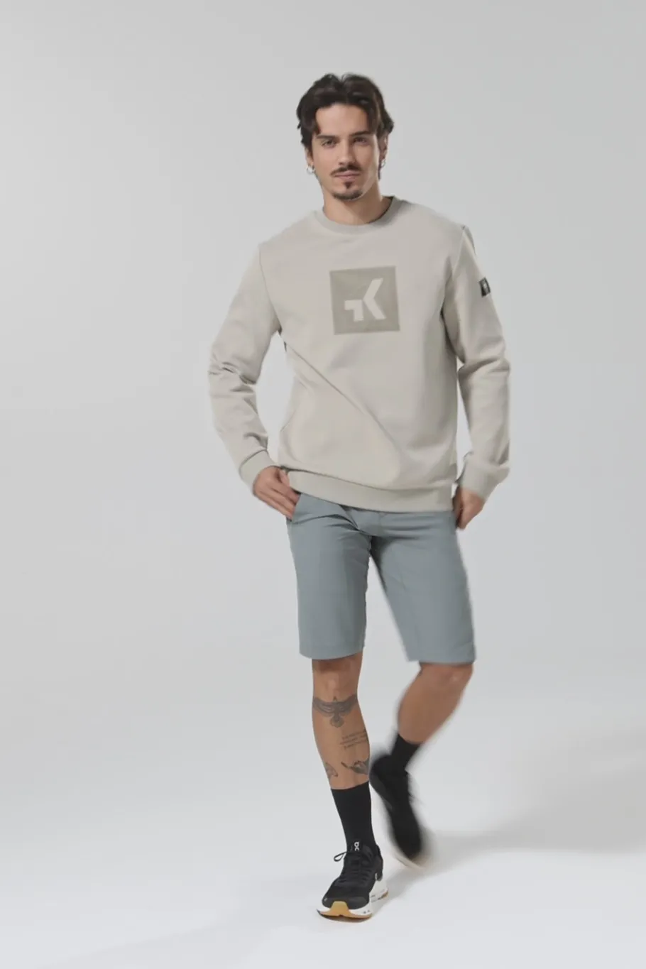 Lifestyle | Lifestyle<GOBIK SWEATSHIRT HOVER UNISEX Agate