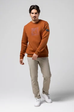 Lifestyle | Lifestyle<GOBIK SWEATSHIRT HOVER UNISEX Rust