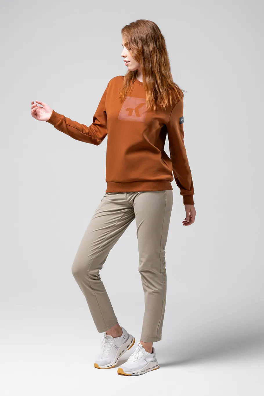 Lifestyle | Lifestyle<GOBIK SWEATSHIRT HOVER UNISEX Rust